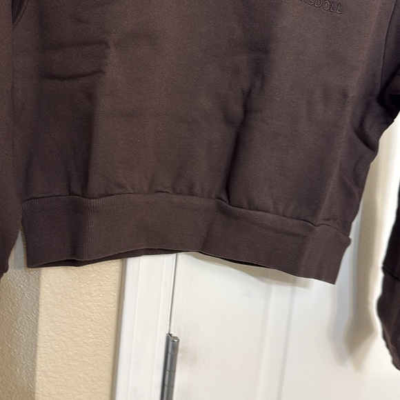 🌹Ragdoll 🌹Brown Cropped Sweatshirt - Picture 16 of 16